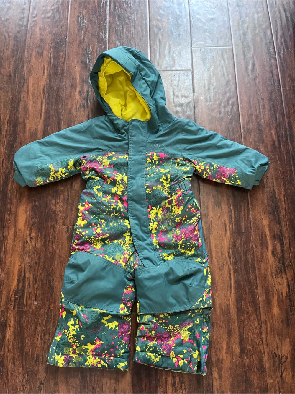 L.L. Bean Winter Snow Suit Baby Girl size 6-12m